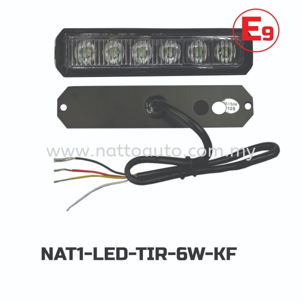 LED TIR 6LED(WHITE)(3W,12-24V)