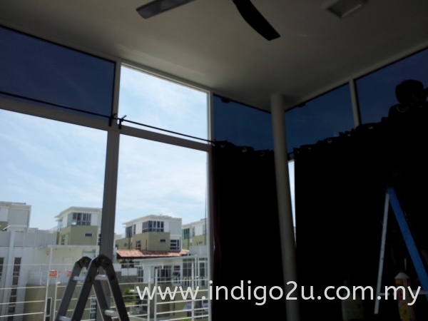 UV Dark Tinted Film @ Puchong Selangor