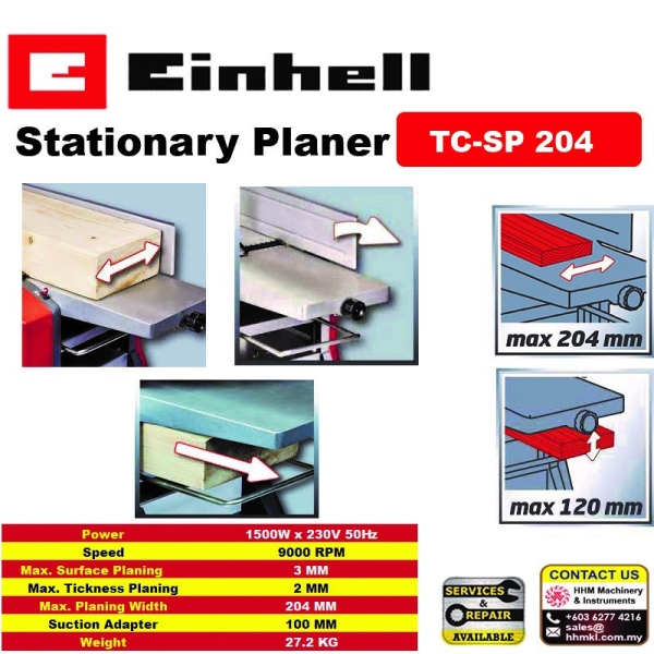 EINHELL Stationary Planer TC-SP 204