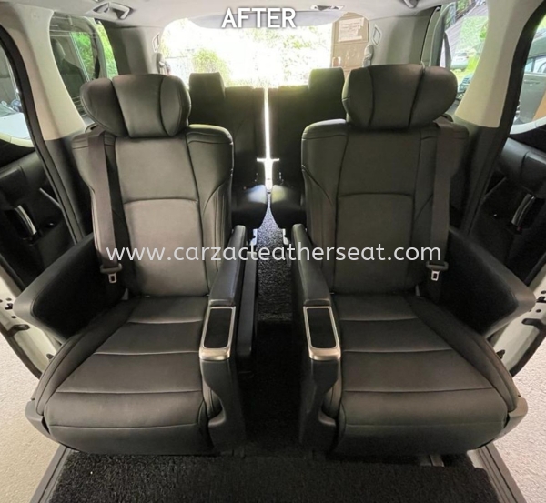 TOYOTA VELLFIRE FULL SEAT REPLACE LEATHER