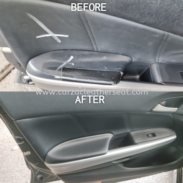 HONDA ACCORD DOOR PANEL WRAPPING REPLACE LEATHER