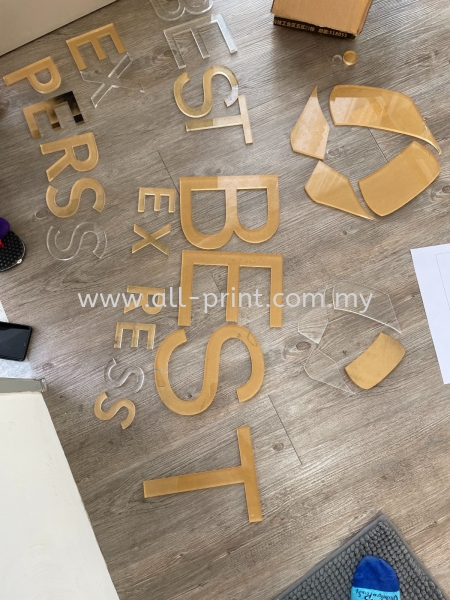 Best Express Setia Alam - Acrylic Signage 