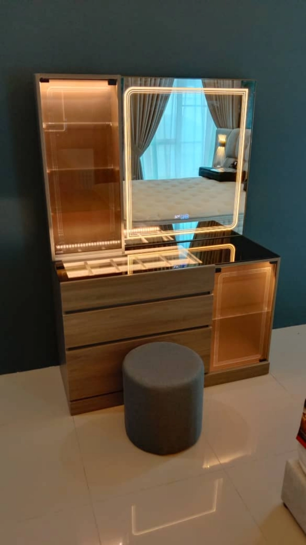 MY Series Bedroom set with Wardrobe dressing table and Bedframes