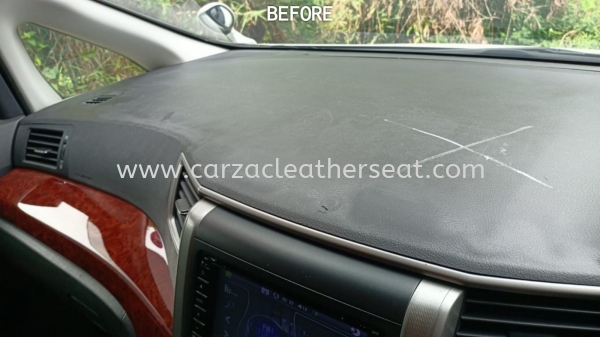 TOYOTA ALPHARD DASHBOARD COVER REPLACE