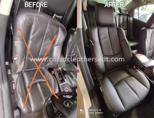 MAZDA 6 SEAT REPLACE LEATHER