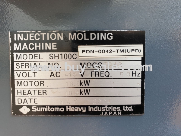 SUMITOMO Injection Moulding Machine