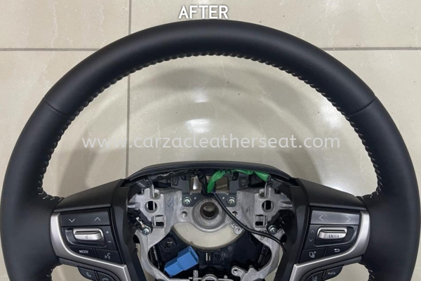 TOYOTA VELLFIRE STEERING WHEEL REPLACE NAPPA LEATHER