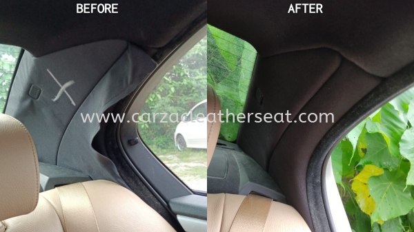 BMW 525I FRONT, CENTER & REAR PILLAR REPLACE 