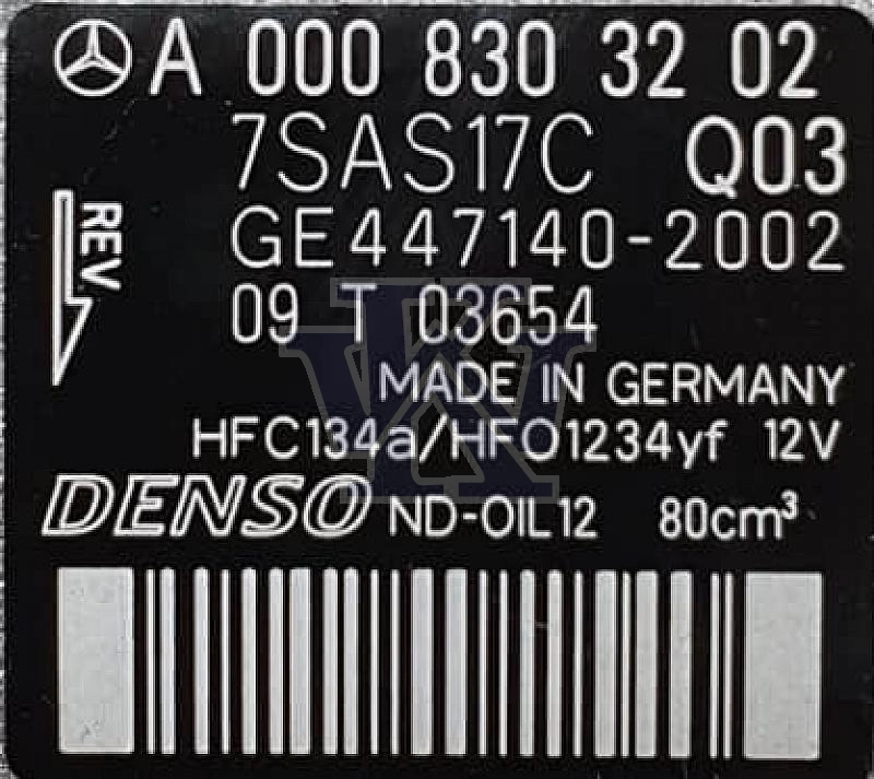 MERCEDES BENZ S CLASS W222 W166 ML350 GLE350 COMPRESSOR DENSO 7SAS17C A000 830 37 02 447140-2023 447140-2021 447160-9753 447160-7656