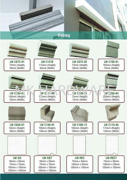WINDOW COPING Selangor, Malaysia, Kuala Lumpur (KL), Puchong Supplier ...