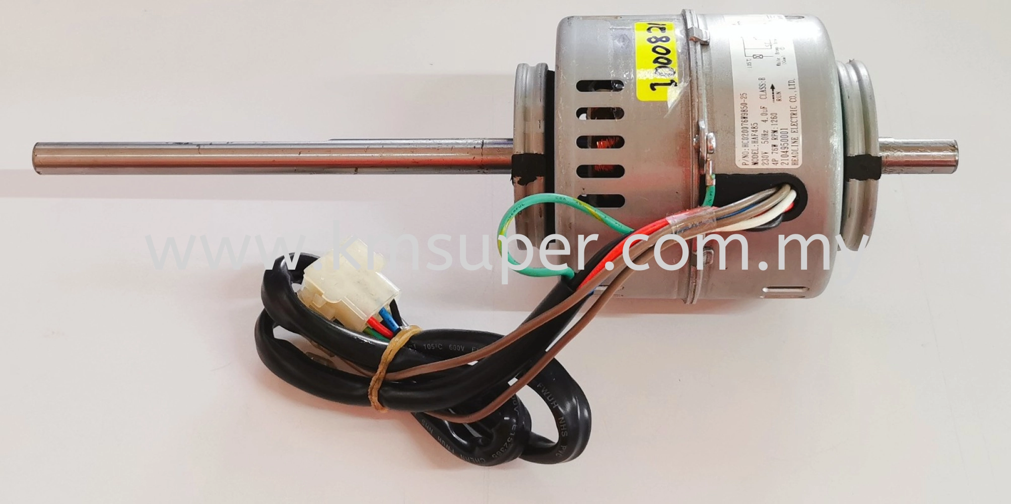 HC020076W9850-25 - CARRIER FAN MOTOR ; 230V 4P 76W 1PH