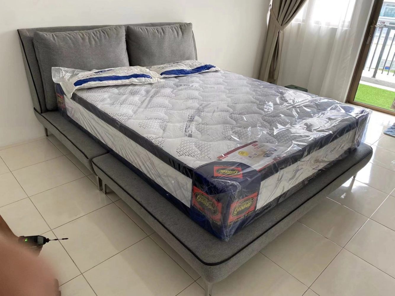 Exclusive Set Goodnite Mattress with Bedframes Set Katil dengan tilam Offer Queen King Merdeka Promotion