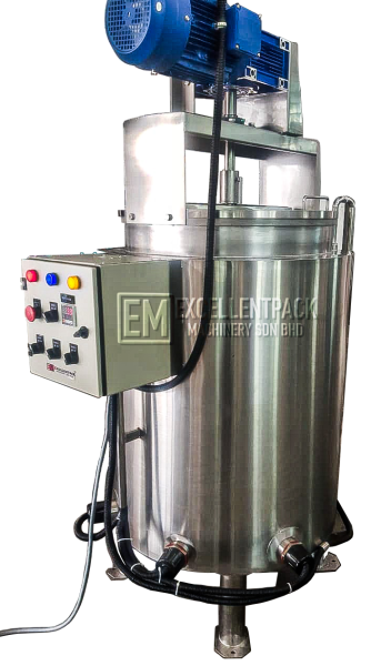 DOUBLE JACKET COOKING TANK 500L