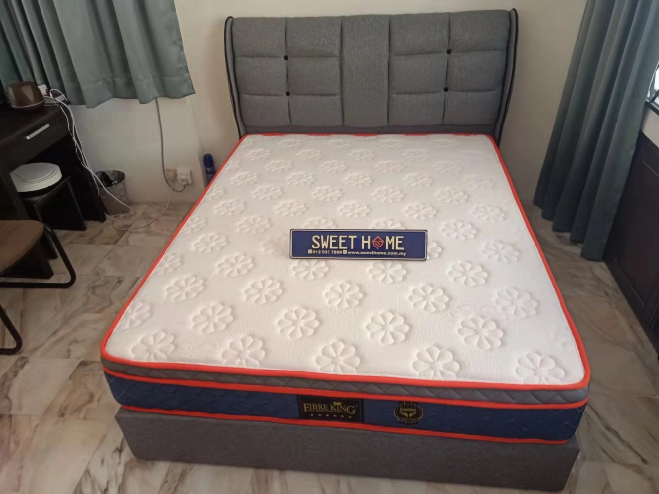 High Quality Durable Bonell Spring Mattress Queen King 