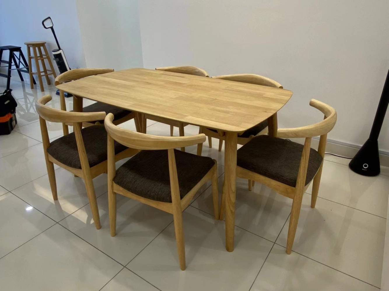 Miami (1+6) Solid Wood Dining Set