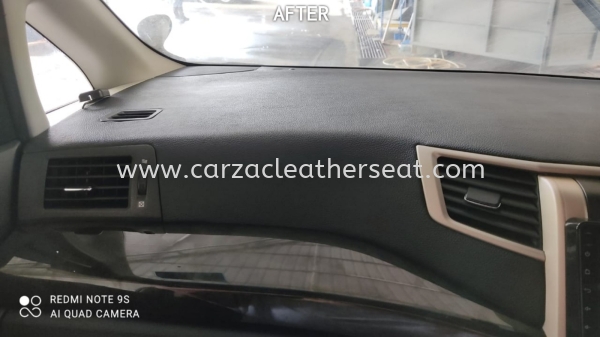TOYOTA VELLFIRE DASHBOARD COVER REPLACE 