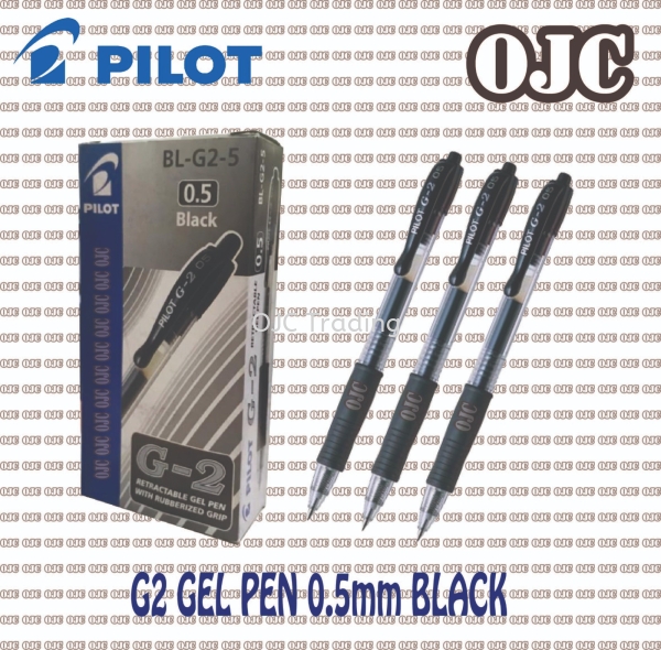 PILOT G2 0.5 BK