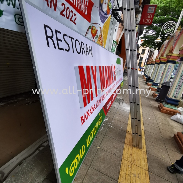 Mymama's Bangsar - Gi Board Signboard 