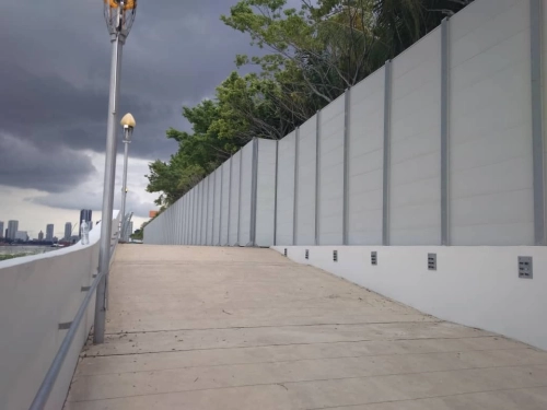 Metal Acoustic Barrier