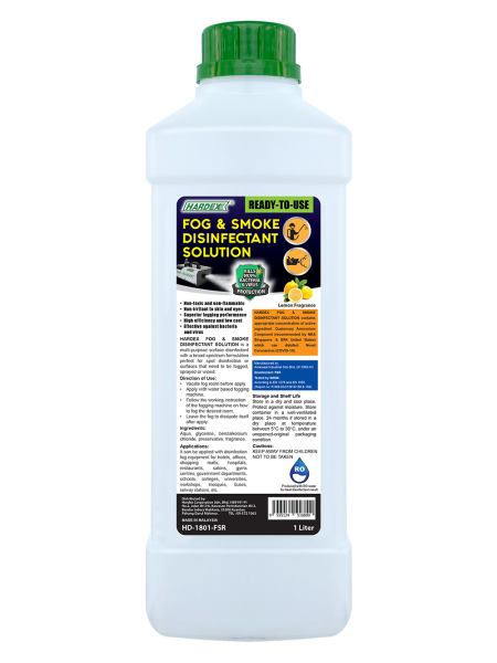 HARDEX FOG & SMOKE DISINFECTANT SOLUTION - 1L