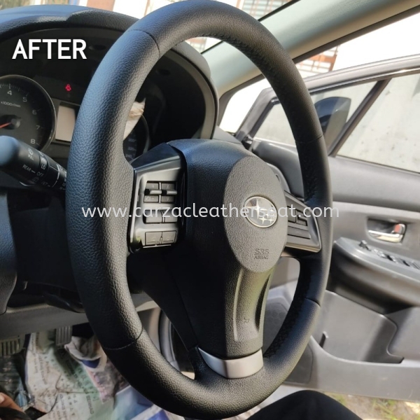 SUBARU XV STEERING WHEEL REPLACE LEATHER