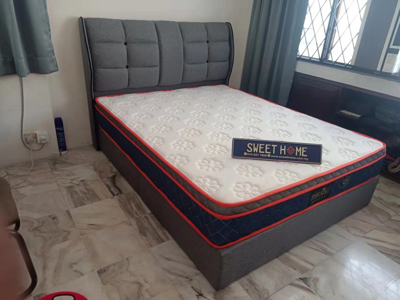 High Quality Durable Bonell Spring Mattress Queen King 