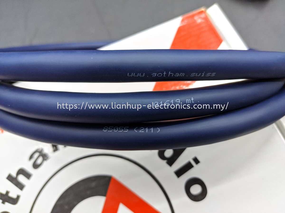 GOTHAM 85055 POWER CABLE Gotham Cable (Swiss Made) Cables Kuala Lumpur  (KL), Malaysia, Selangor Supplier, Suppliers, Supply, Supplies | Lian Hup  Electronics And Electric Sdn Bhd