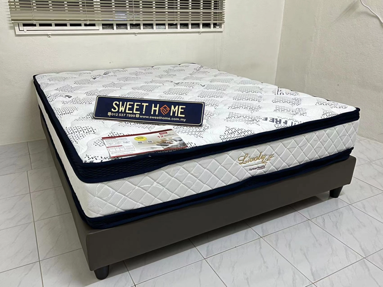 Exclusive Set Goodnite Mattress with Bedframes Set Katil dengan tilam Offer Queen King Merdeka Promotion