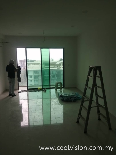 Window Tinted Film Service @ Mont Kiara Condo