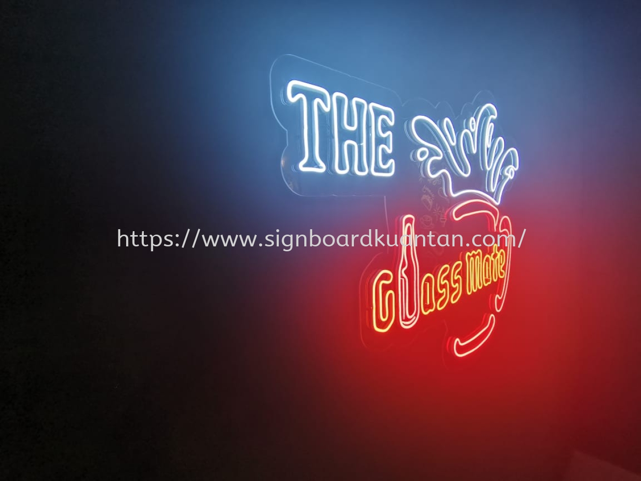 THE GLASSMATE LED NEON SIGN KUANTAN