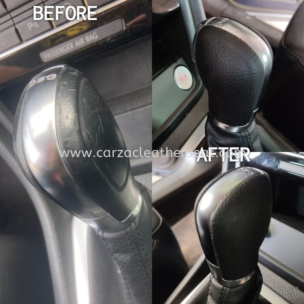 VOLKSWAGEN SHARAN GEAR KNOB REPLACE LEATHER