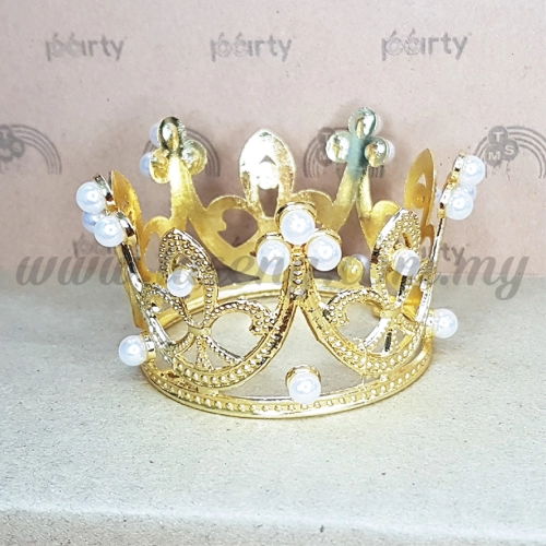 Mini Metal Crown * Gold (DU-MHB1-G)