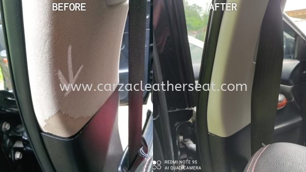 TOYOTA HARRIER CENTER & REAR PILLAR SPRAY