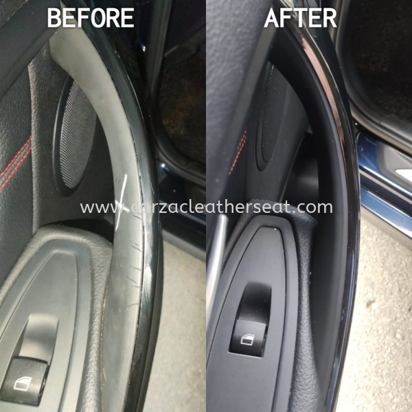 BMW 320I DOOR PANEL HANDLE REPLACE 