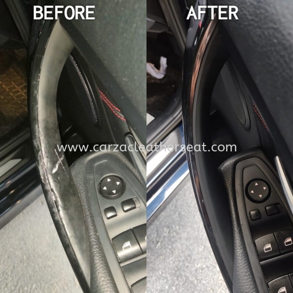 BMW 320I DOOR PANEL HANDLE REPLACE 