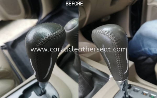 TOYOTA FORTUNER GEAR KNOB COVER REPLACE & SPRAY 