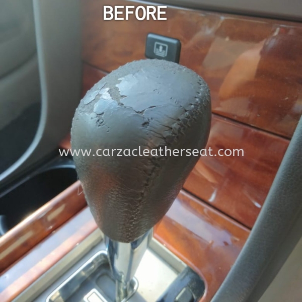 TOYOTA CAMRY GEAR KNOB REPLACE LEATHER 