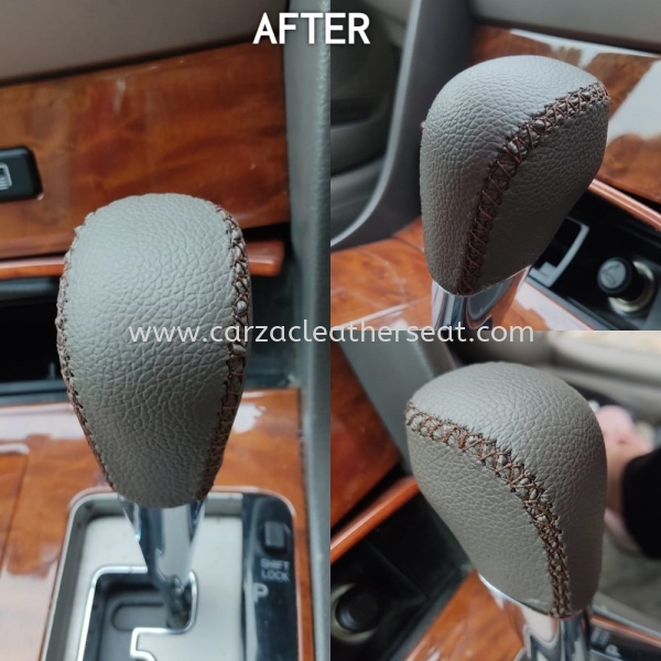 TOYOTA CAMRY GEAR KNOB REPLACE LEATHER 