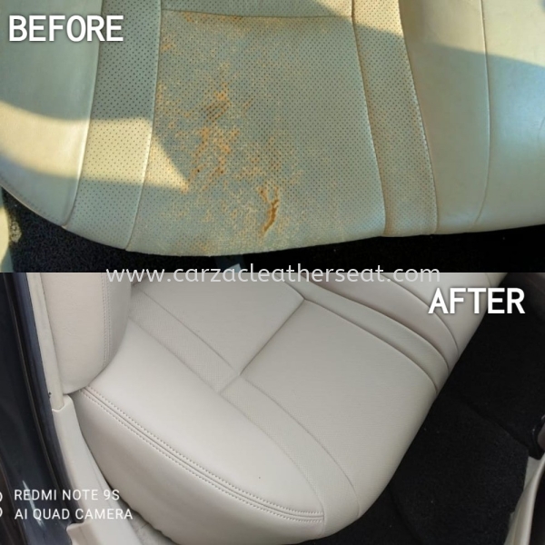 TOYOTA CAMRY SEAT REPLACE LEATHER 