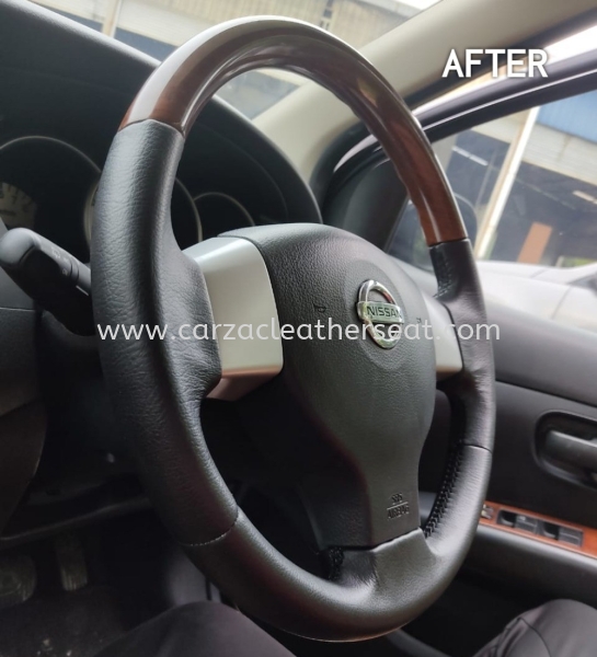 GRAND LIVINA STEERING WHEEL REPLACE LEATHER 