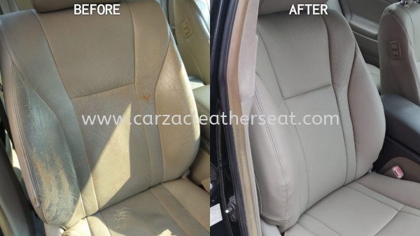 TOYOTA CAMRY SEAT REPLACE LEATHER 