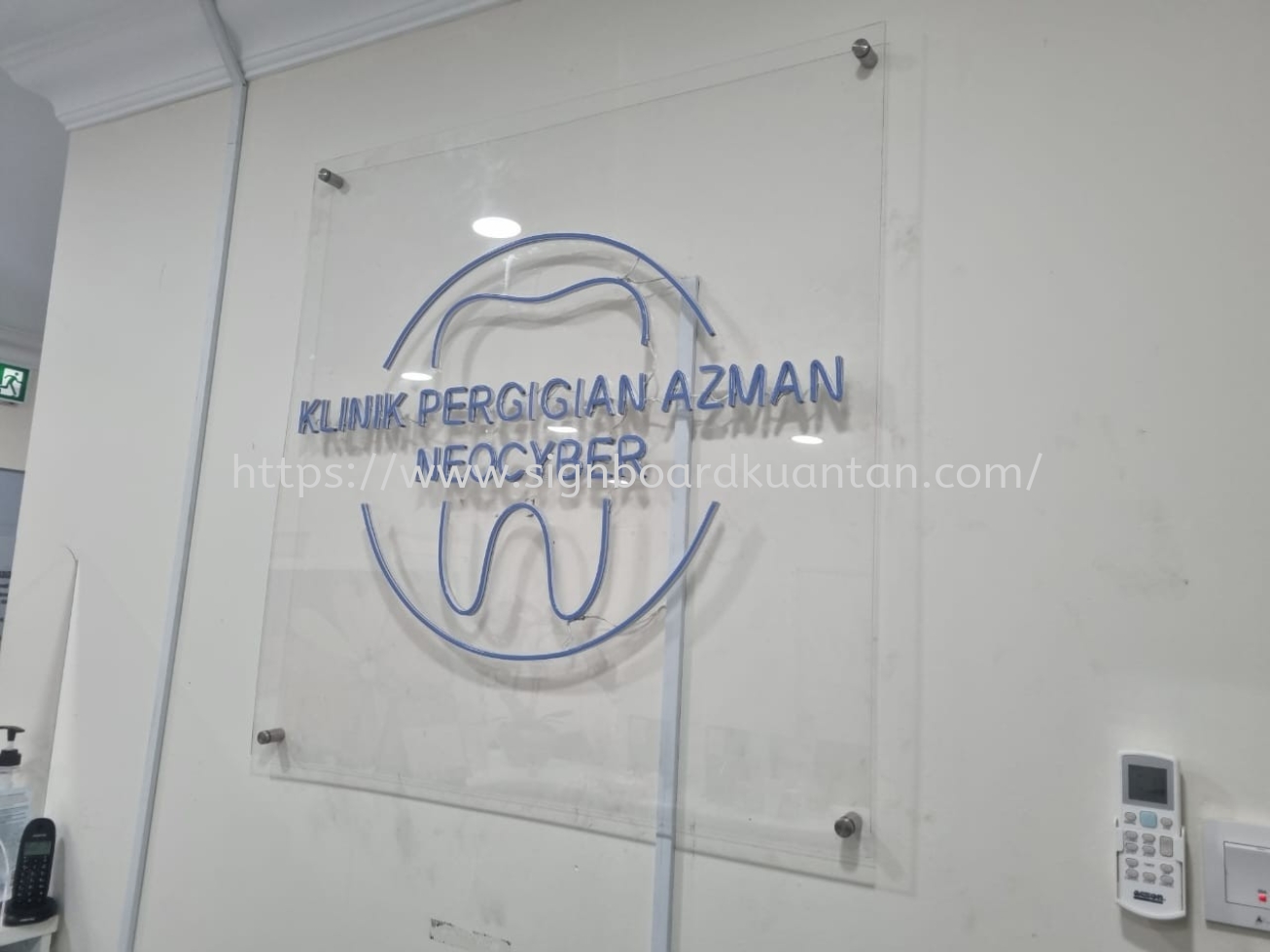 KLINIK PERGIGIAN LED NEON SIGN