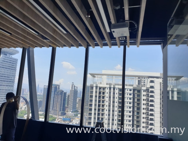 Solar Tinted Window Film @ Menara SuezCap