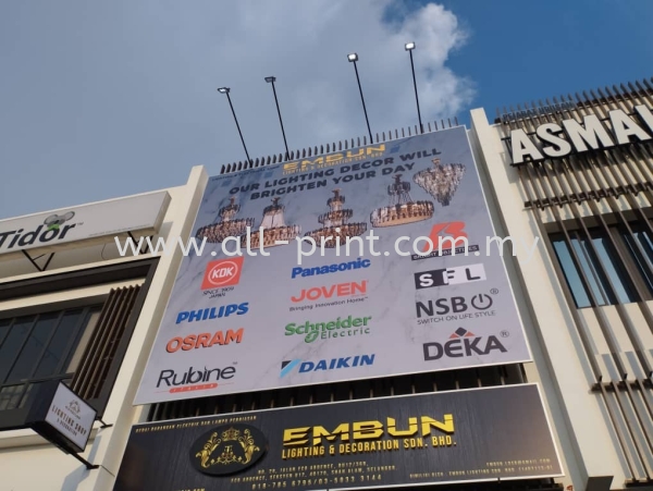 Embun Lighting & Decr - Eco Ardance - Gi Board Signboard 