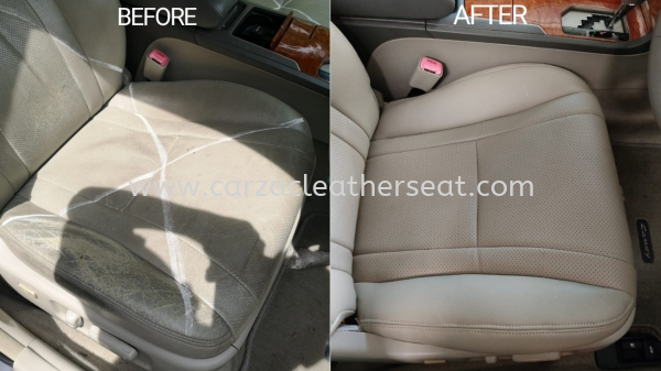 TOYOTA CAMRY SEAT REPLACE LEATHER 