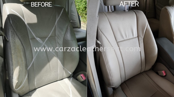 TOYOTA CAMRY SEAT REPLACE LEATHER 