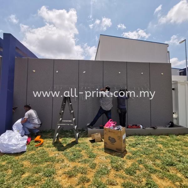 Baosteel Can Making Malaysia Puncak Alam -3d Box Up Led Backlit 