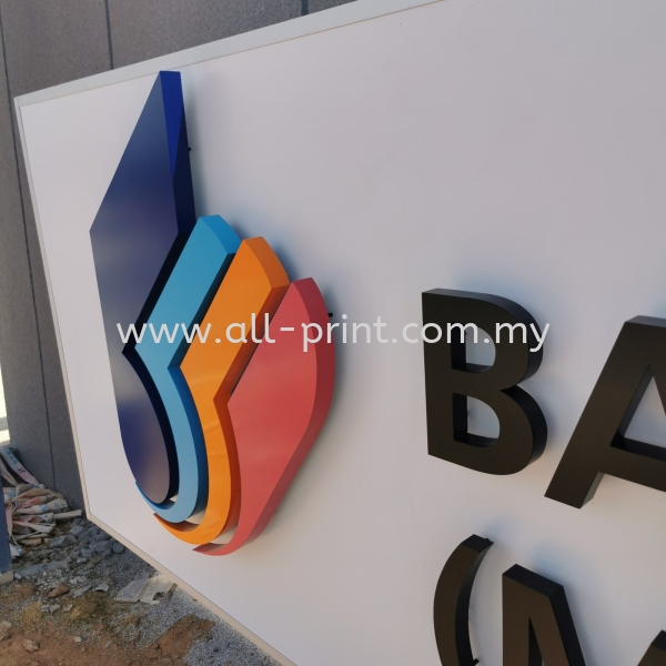 Baosteel Can Making Malaysia Puncak Alam -3d Box Up Led Backlit 