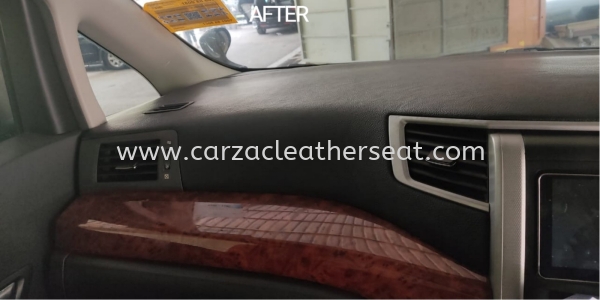 TOYOTA VELLFIRE DASHBOARD COVER REPLACE 