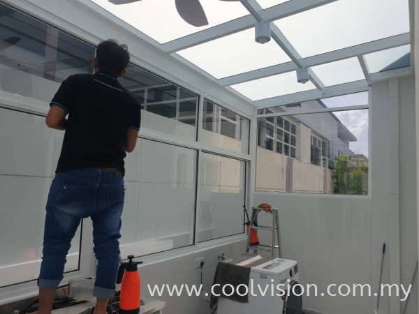 Commercial & Residential UV Privacy Tinted Film & Frosted Film @ Cyberjaya